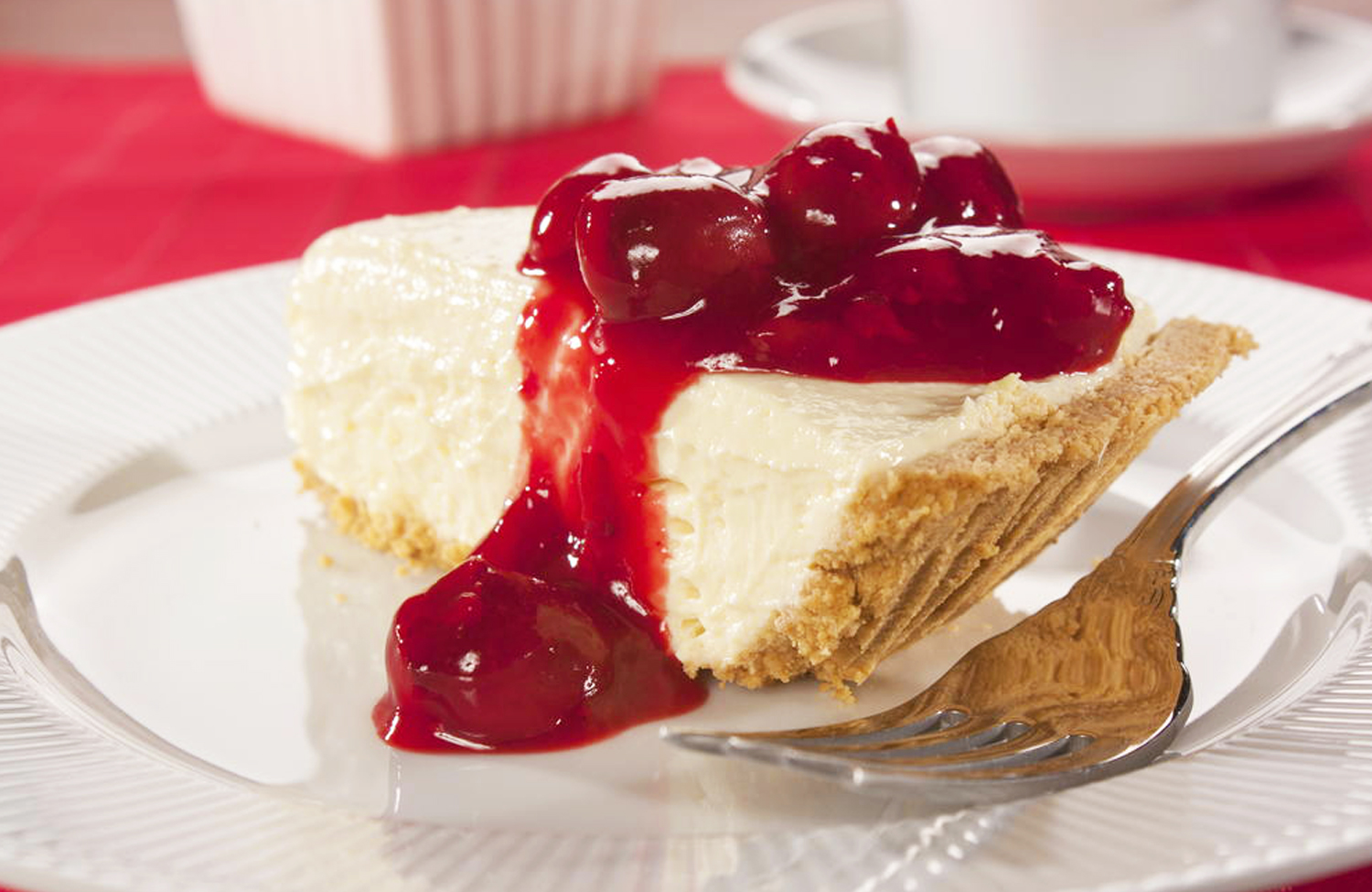 Philly Cream Cheese Cherry Cheesecake